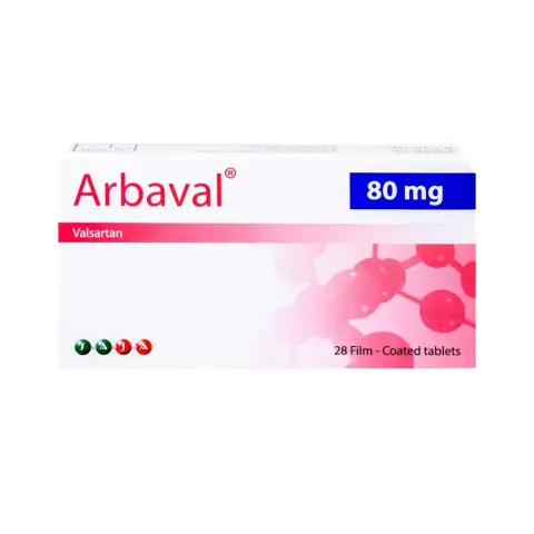 Arbaval 80mg Tablets 28s thumbnail 1