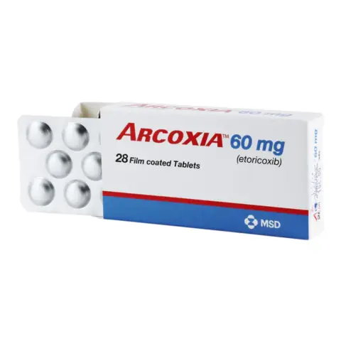 Arcoxia 60mg Tablets 28s thumbnail 2