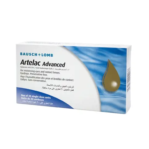 Artelac Advanced Eye Drops 0.5ml 30s thumbnail 1