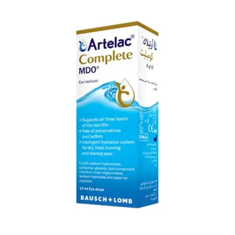 Artelac Complete MDO Eye Drops 10ml thumbnail 1