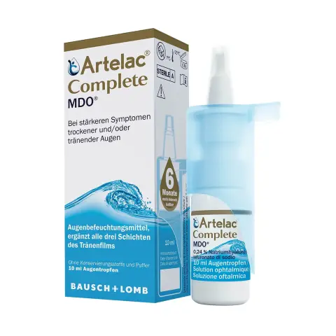 Artelac Complete MDO Eye Drops 10ml thumbnail 2