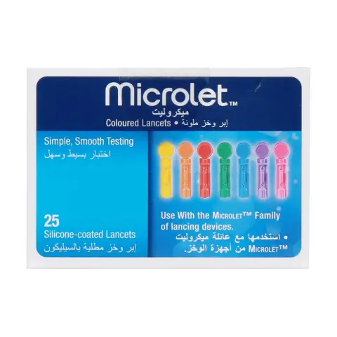 Ascensia Microlet Lancets 25S thumbnail 1