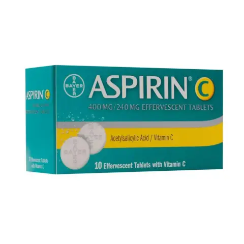 Aspirin C Effervescent Tablets 10s thumbnail 1