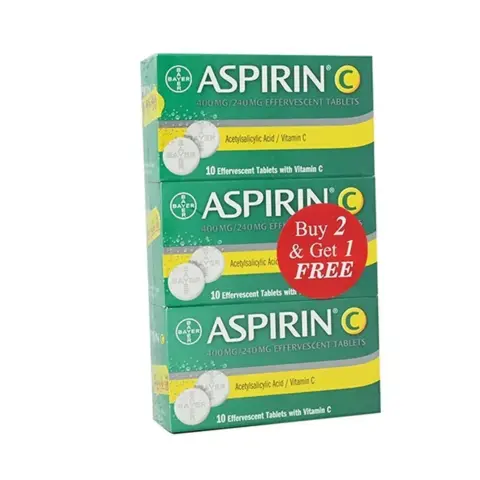 Aspirin C Effervescent Tablets 10s thumbnail 1