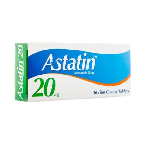 Astatin 20mg Tablets 30s thumbnail 1
