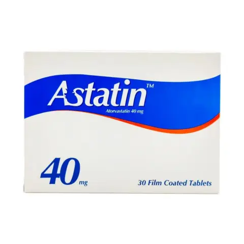 Astatin 40mg Tablets 30s thumbnail 1