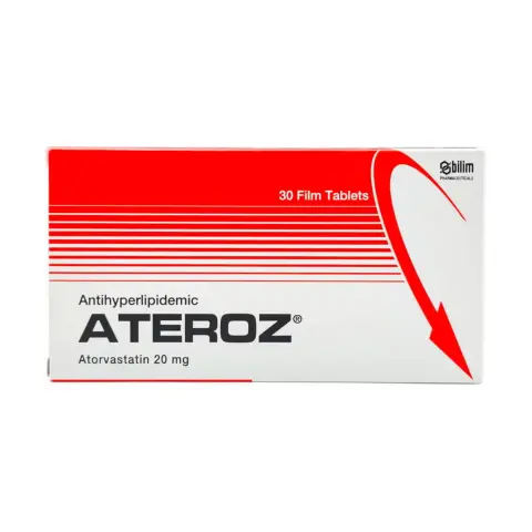 Ateroz 20mg Tablets 30s thumbnail 1