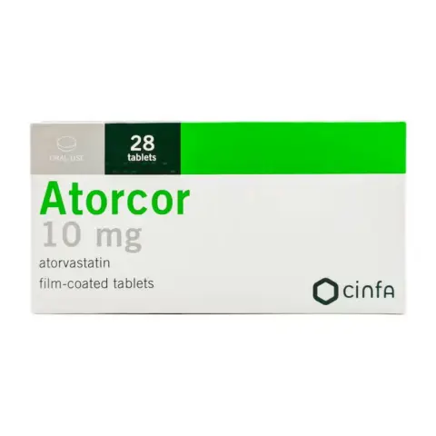 Atorcor 10mg Tablets 28s thumbnail 1