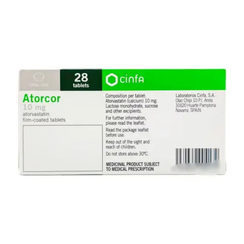 Atorcor 10mg Tablets 28s thumbnail 2