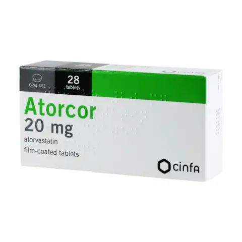 Atorcor 20mg Tablets 28s thumbnail 1