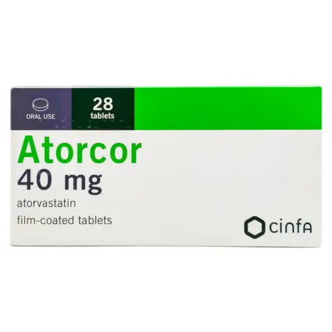 Atorcor 40mg Tablets 28s thumbnail 1