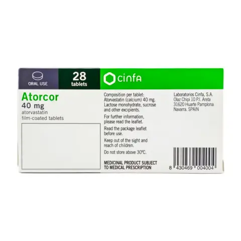 Atorcor 40mg Tablets 28s thumbnail 2