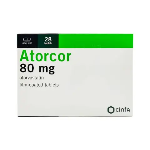 Atorcor 80mg Tablets 28s thumbnail 1