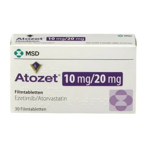 Atozet 10mg/20mg Tablets 30s thumbnail 1