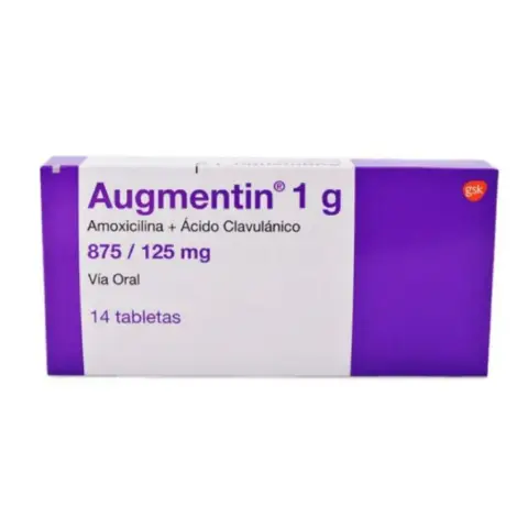 Augmentin 1g Tablets 14s thumbnail 1