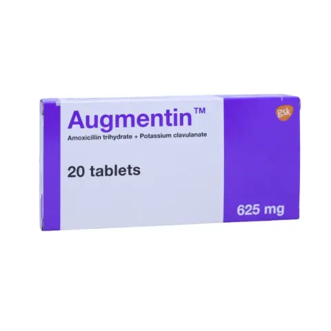 Augmentin 625mg Tablets 20s thumbnail 1