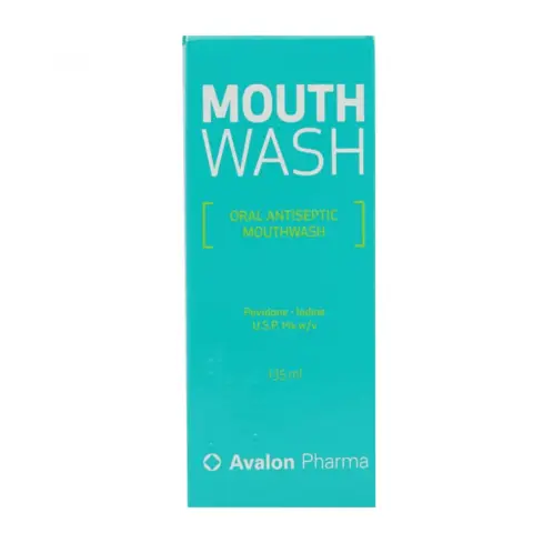 Avalon Povidone-Iodine Antiseptic Oral Hygiene Mouthwash 135ml