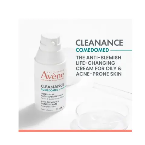 Avene Cleanance Comedomed Anti-Blemish Concentrate Moisturiser for Blemish-Prone Skin 30ml thumbnail 4