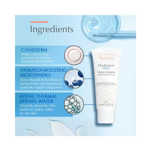 Avene Hydrance Rich Intense Hydrating Moisturising Cream 40ml thumbnail 4