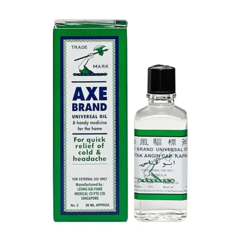 Axe Brand Universal Medicated Muscle & Headache Relief Oil 28ml thumbnail 1