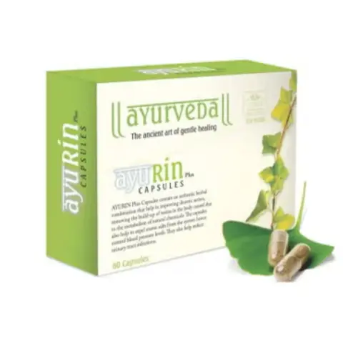 Ayurin Plus Herbal Urinary Tract & Kidney Health Capsules 60s