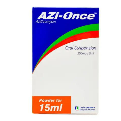 Azi Once 200mg/5ml Suspension 15ml thumbnail 1