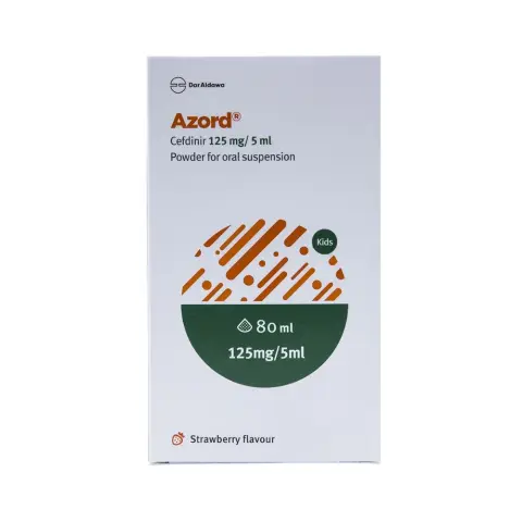 Azord 125mg/5ml Suspension 40ml thumbnail 1