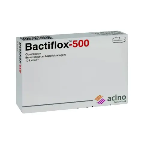 Bactiflox 500mg Tablets 10s thumbnail 1