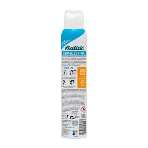 Batiste Damage Control Strengthening Refreshing Dry Shampoo 200ml thumbnail 2