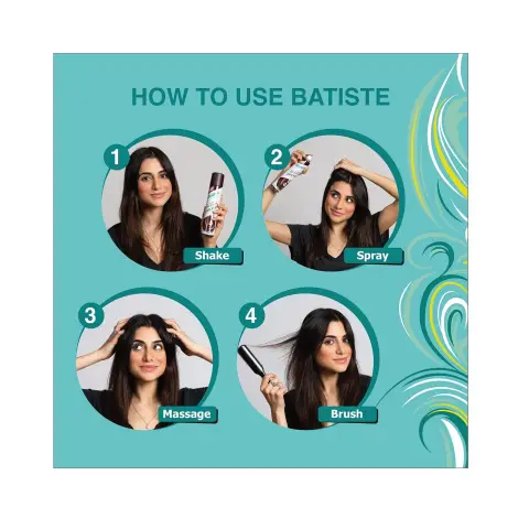 Batiste Damage Control Strengthening Refreshing Dry Shampoo 200ml thumbnail 4