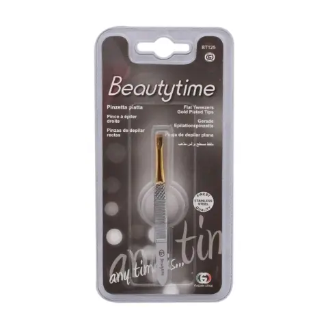 Beautytime Flat Tweezer BT125 thumbnail 1