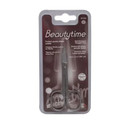 Beautytime Nail Scissors Straight Thin Bt105 thumbnail 1
