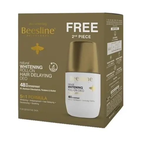 Beesline Whitening Deo Roll On Hair Delaying 50mL 1+1 thumbnail 1