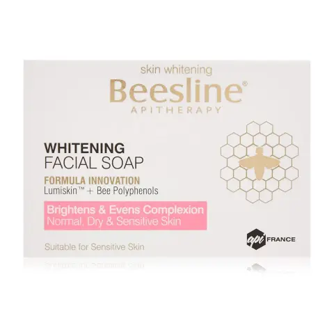Beesline Whitening Brightening Facial Cleansing Soap Bar 85g thumbnail 1