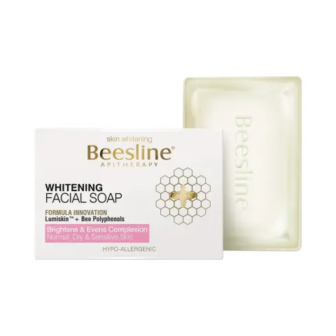 Beesline Whitening Brightening Facial Cleansing Soap Bar 85g thumbnail 2