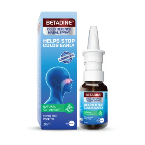 Betadine Cold Defence Nasal Spray 20ml thumbnail 1