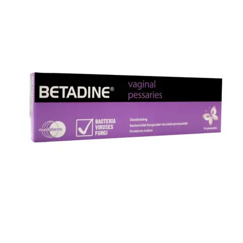 Betadine Vaginal Pessaries 14s thumbnail 2