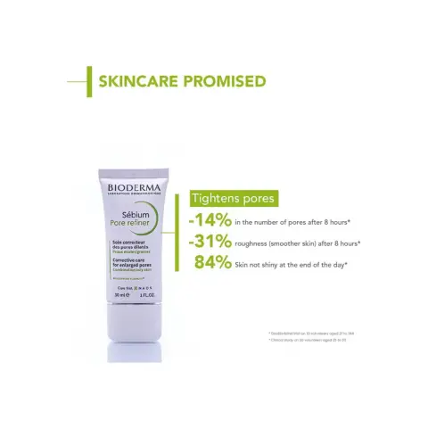 Bioderma Sebium Pore Refiner Corrective Care for Enlarged Pores 30ml thumbnail 4