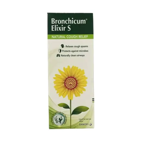 Bronchicum Elixir S Syrup 100ml thumbnail 2