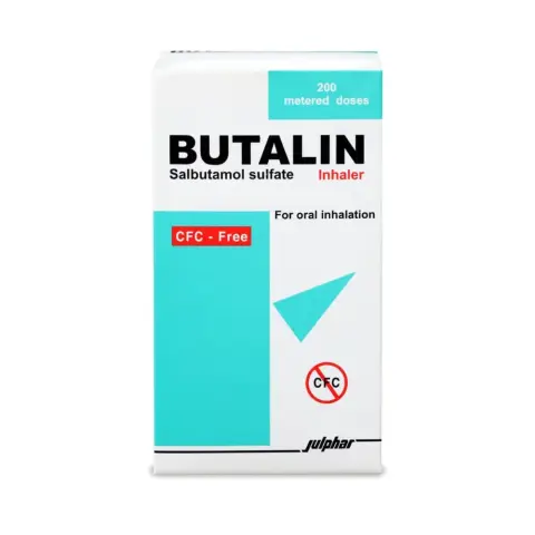 Butalin 100mcg Inhaler 200 Doses thumbnail 1