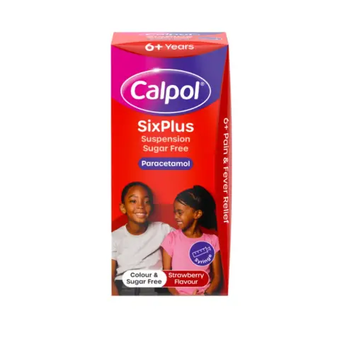 Calpol 6 Plus Suspension 100mL thumbnail 1