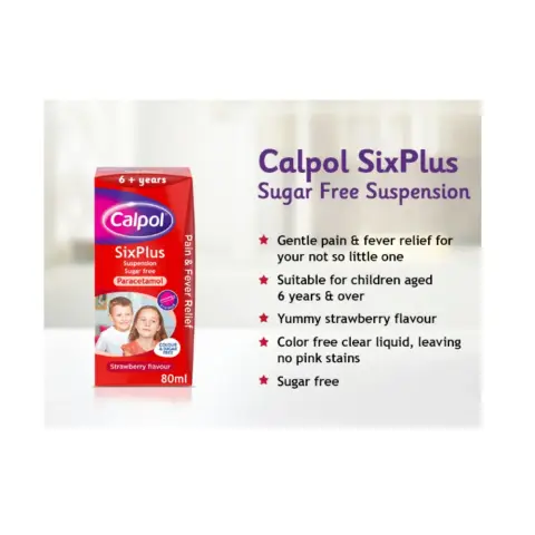 Calpol 6 Plus Suspension 100mL thumbnail 4