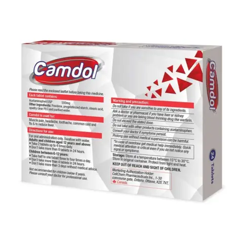 Camdol 500mg 24s thumbnail 2