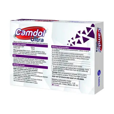 Camdol Ultra 500/65mg 24s thumbnail 2