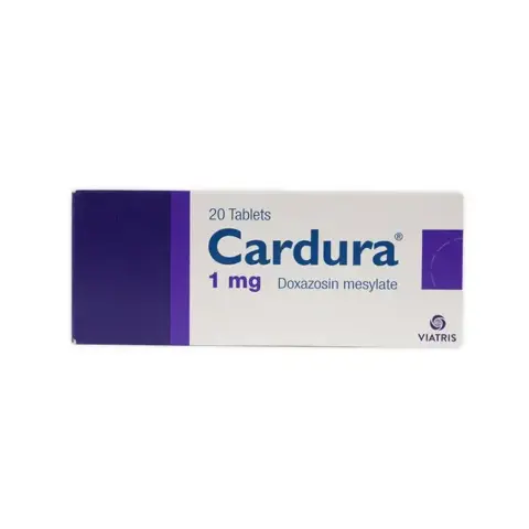 Cardura 1mg Tablets 20s thumbnail 1