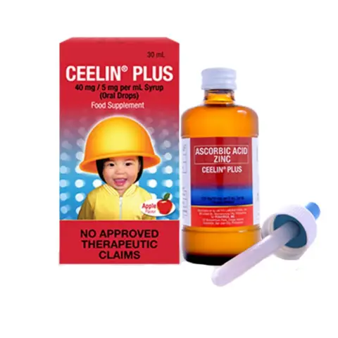 Ceelin Plus Vitamin C & Zinc Immune Support Oral Drops 30ml thumbnail 2