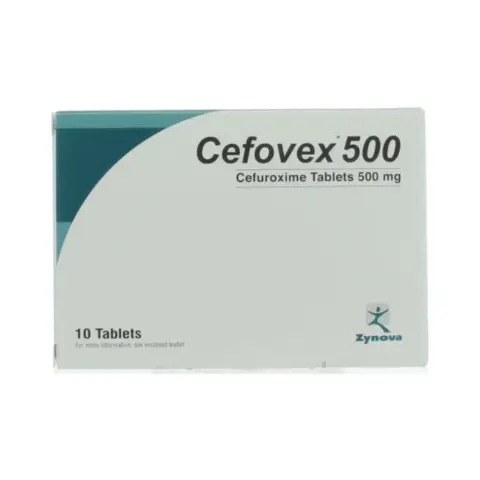 Cefovex 500mg Tablets 10s thumbnail 1