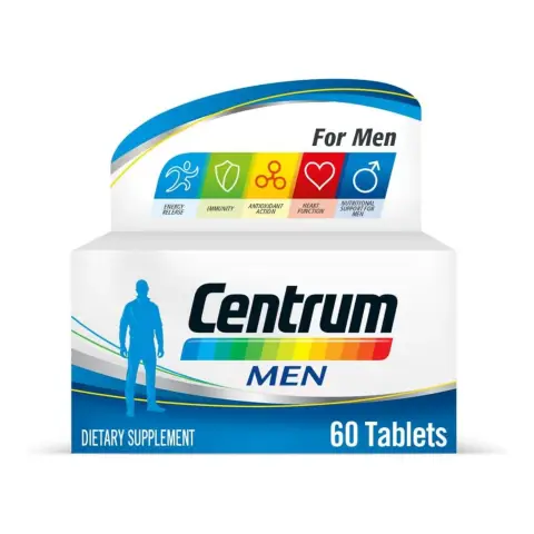 Centrum Men Daily Multivitamin & Mineral Supplement Tablets 60s thumbnail 1