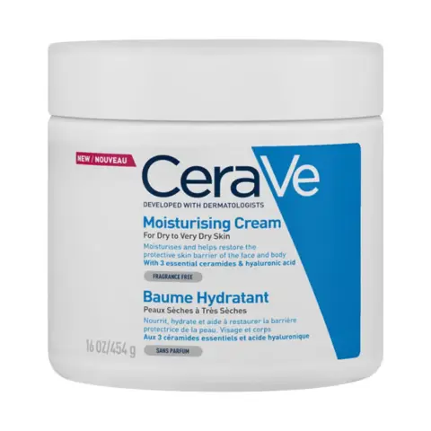 CeraVe Moisturising Cream for Dry to Very Dry Skin 454g thumbnail 1