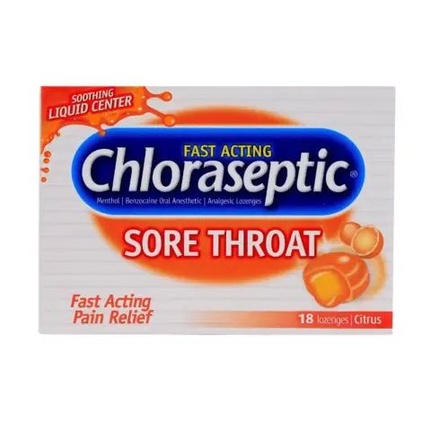 Chloraseptic Citrus Lozenges 18s thumbnail 1